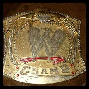 WWE Championship John Cena Spinner Belt Buckle